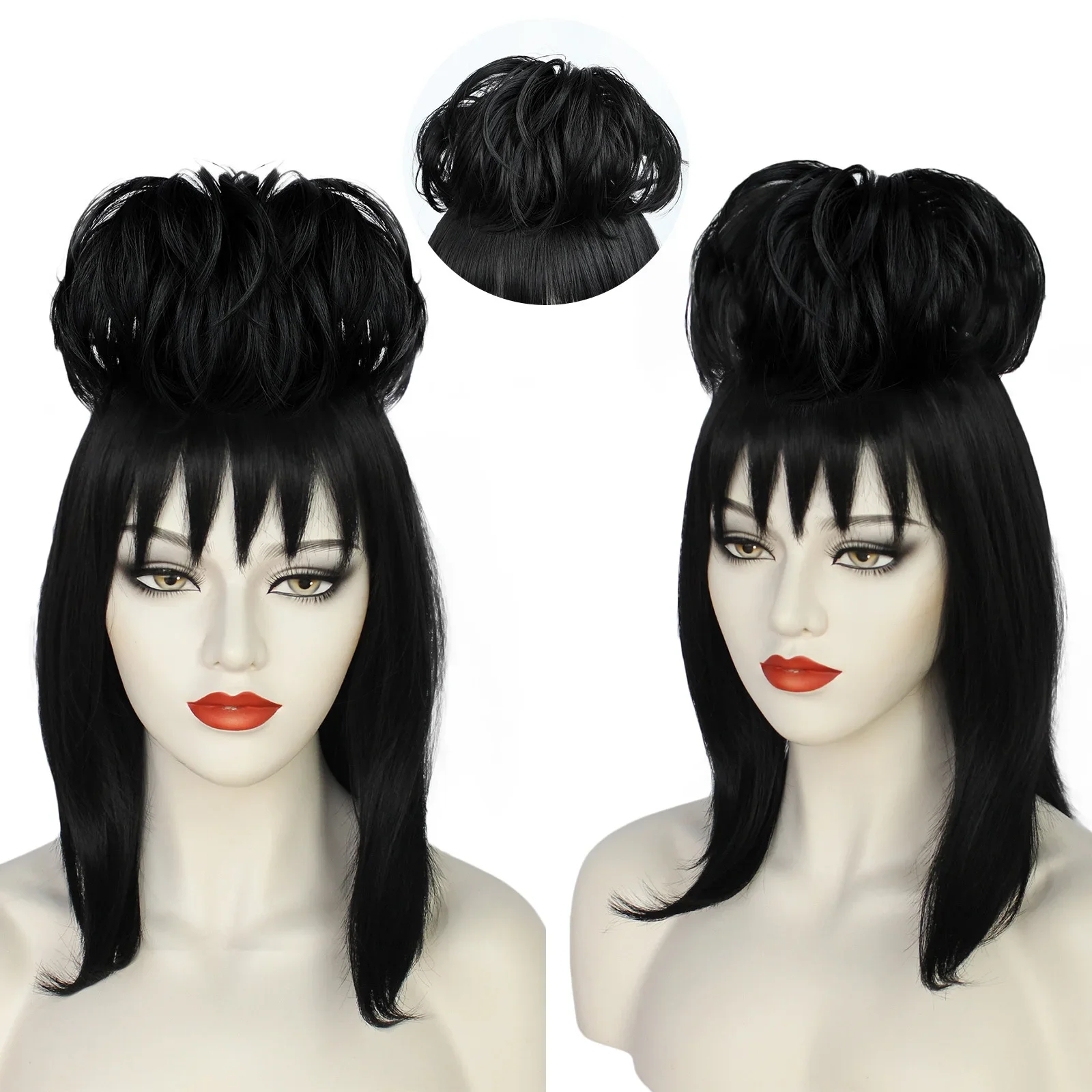 Synthetic Braided Wigs For Black Women - Lydia deetz peruca cosplay vestido de
