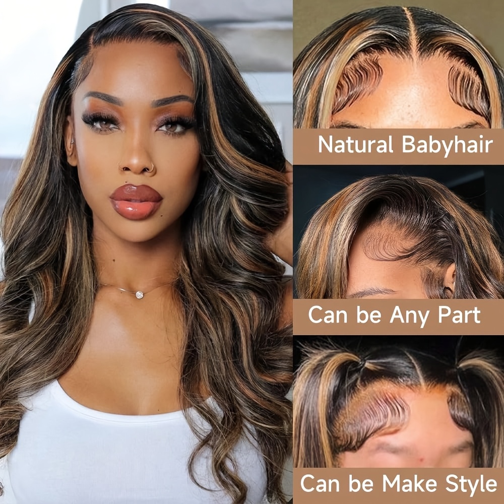 Perucas de cabelo humano com o - Hd Lace Frontal Wig Human Hair Pre Plucked avaliação e preço