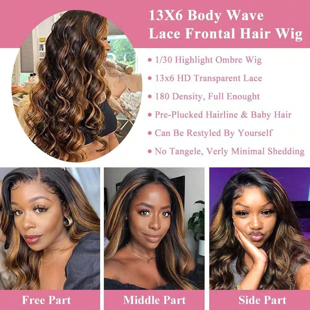 Perucas de cabelo humano com o - Hd Lace Frontal Wig Human Hair Pre Plucked avaliação e preço