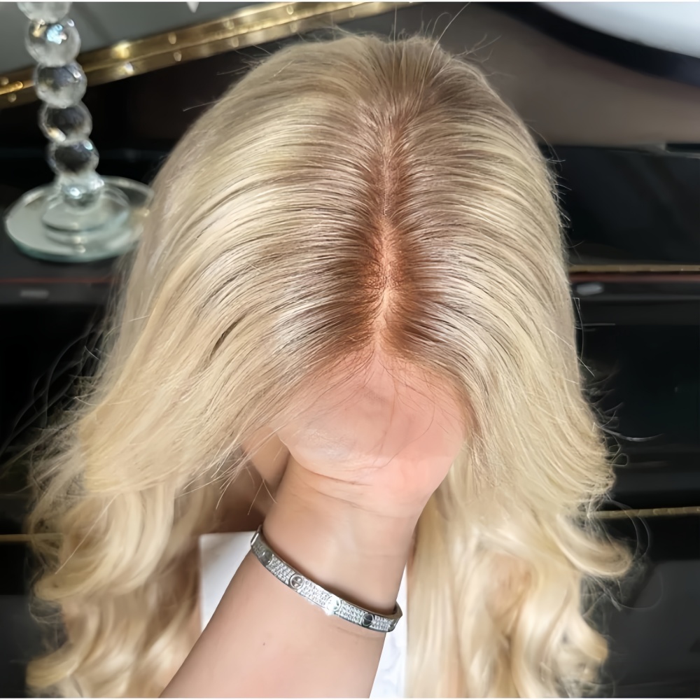 Perucas Lace Front Ombre 613 L - 613 Blonde Body Wave Lace Front Wig avaliação e preço