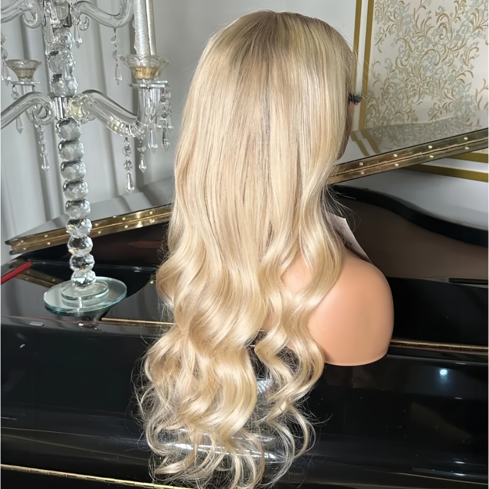 Perucas Lace Front Ombre 613 L - 613 Blonde Body Wave Lace Front Wig avaliação e preço