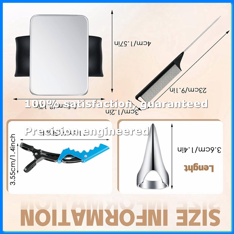 8 Peças: Anel de Separação de  - Hair Clips avaliação e preço