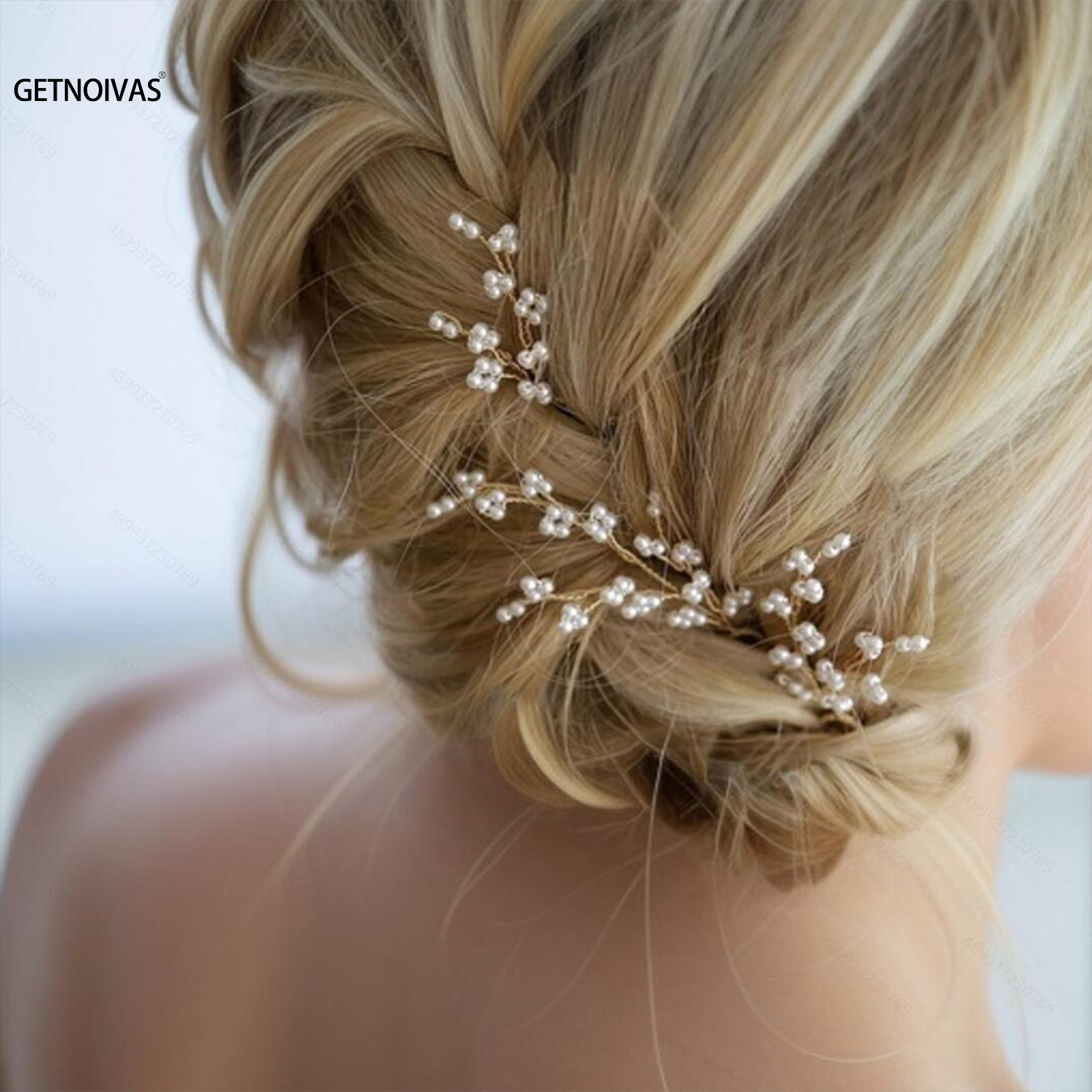 3 pçs casamento u forma grampo - Hair Bundles avaliação e preço
