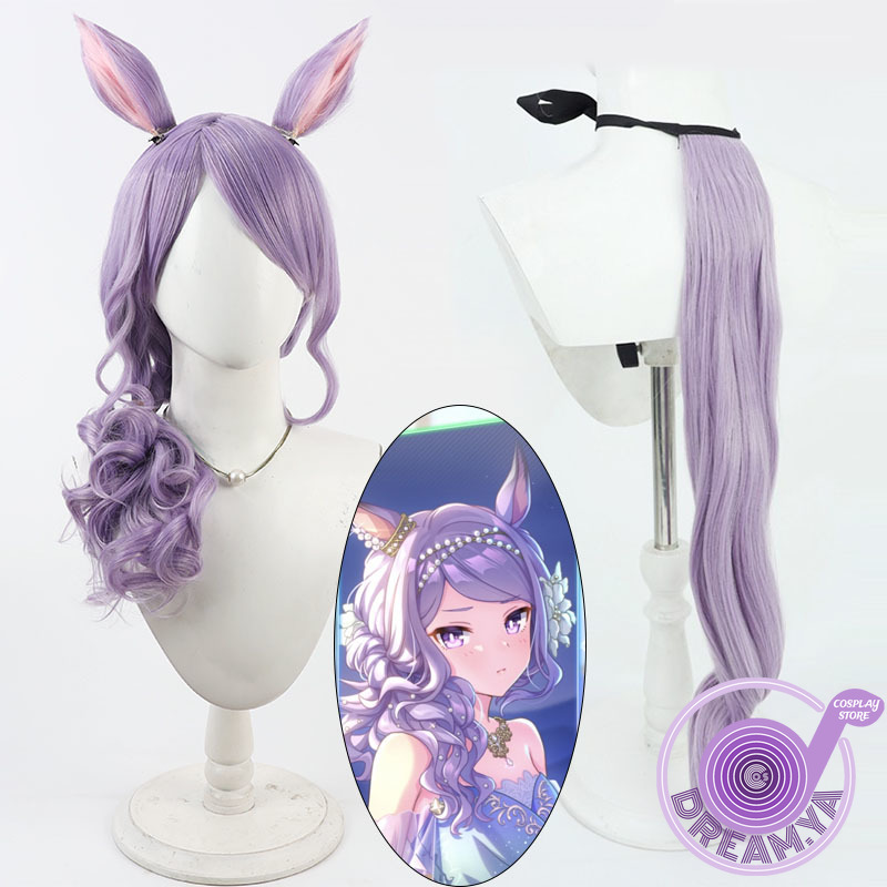 Mejiro peruca cosplay umamusum - Synthetic Wigs avaliação e preço