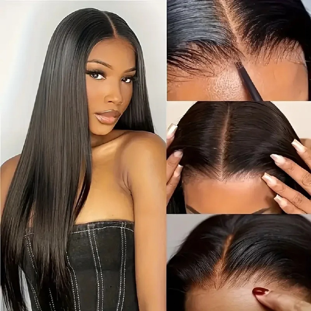 Perucas de Cabelo Humano Liso  - Lace Front Wigs avaliação e preço
